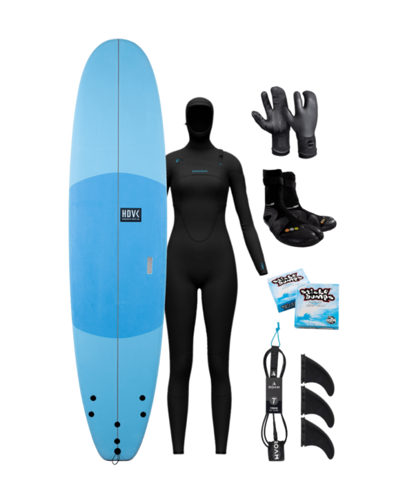Womens soft top package winter 654 wetsuit
